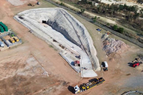 The mine portal at West Wits Mining’s Qala Shallows high grade underground gold mine in South Africa.