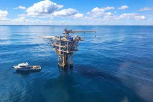 The former Cliff Head oil well in the Perth Basin is being repurposed as a carbon capture and storage facility.