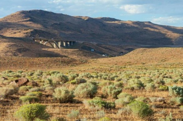 OD6 Metals’ recently optioned Quinn fluorspar project in Nevada, US.