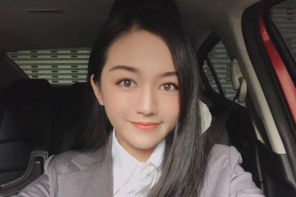 Jess Wu, 24, is stuck in Guangzhou and has lost contact with her employer.