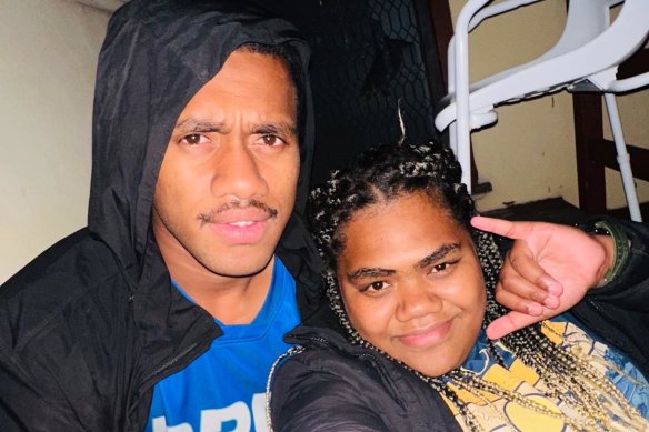 Jeremaia Tuwai (left) was charged with the fatal stabbing of his partner, Nunia Kurualeba (right).