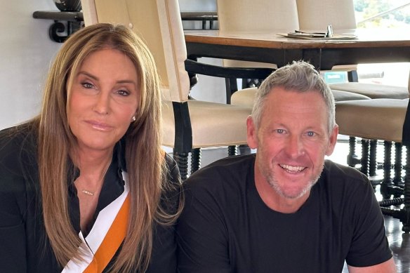 Caitlyn Jenner has joined Lance Armstrong for his new podcast discussing the issue of transgender athletes, fairness in sport and so-called cancel culture.