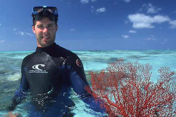Caleb Cousland is a second-generation live corals fisherman. 
