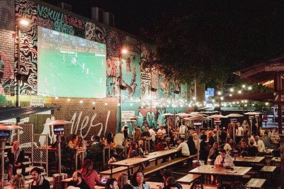 Inner West Council mayor Darcy Byrne said there had been “no noticeable increase” in noise complaints since the relaxation of outdoor dining rules.