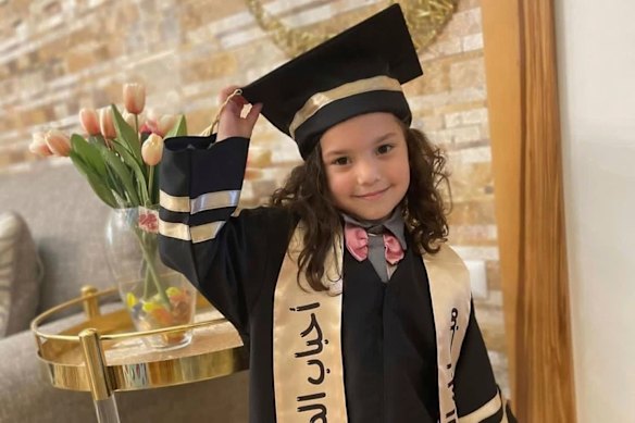 Hind Rajab, who was killed alongside her family in an Israeli strike in 2024.