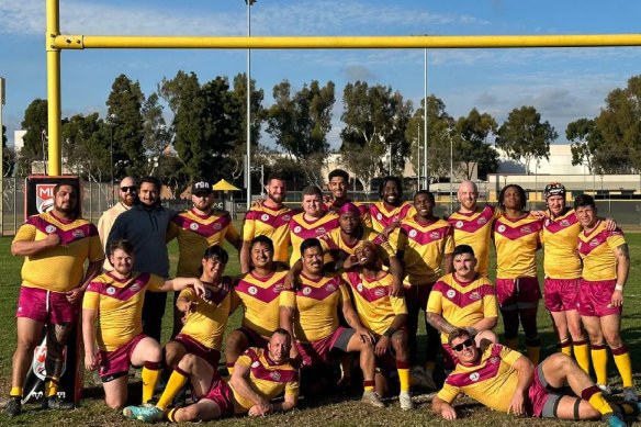 The San Diego Barracudas rugby league team.