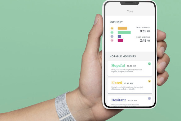 Amazon’s Halo watch does all the usual things every fitness tracker does, but it also introduced something new: a mood monitor.
