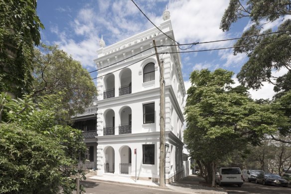 The Victorian Italianate Glammis was redesigned by architect Genevieve Lilley before it sold for $10.75 million.
