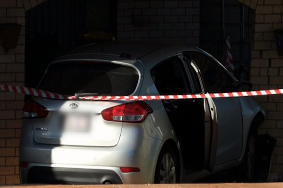 A woman has died after a car crashed into a home on the Gold Coast.