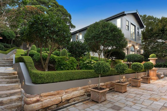 The 1910-built Mosman house was bought for about $9.5 million last week by Woollahra-based political lobbyist Michael Kauter and medico David Gracey.