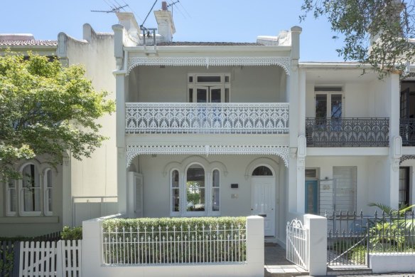 The Victorian terrace in Paddington last traded in 1975 for $62,500.