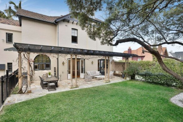 The Mosman Federation home of Matt Shirvington is on offer for about $14 million.