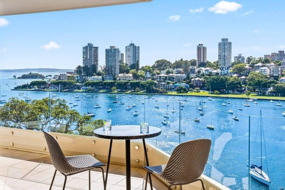 The Kincoppal apartment purchased by Denis Savill for $8.8 million this week.