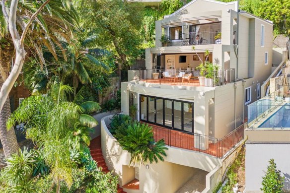 The Darling Point duplex owned by Julia Cooney hit the market this week for more than $13 million.
