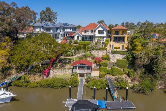The multimillion-dollar Queensland property owned by Canstruct director Adrian Murphy.
