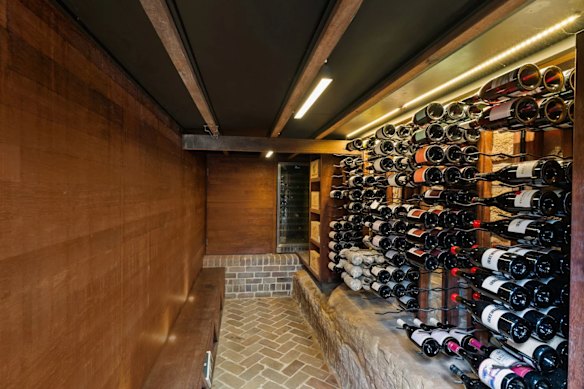 24 Hodgson Ave features a wine cellar in the basement.