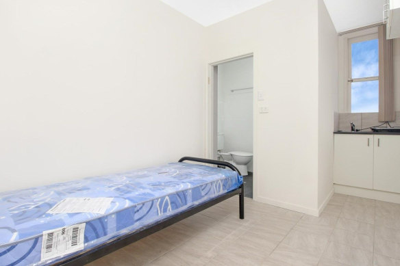 A West Ryde studio advertised for $250 per week.