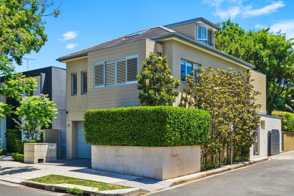 The five-bedroom house in Double Bay makes it three in a row for Ian Malouf and family.