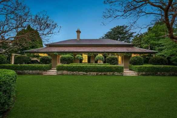 The historic Kirkoswald House is one of Mosman’s oldest residences.