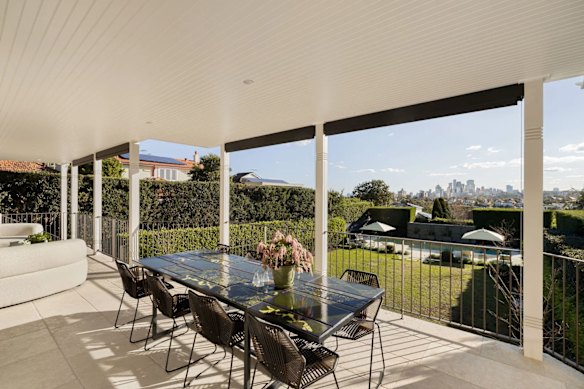 The interim home of vendors Mark Mezrani and wife Rosemary.