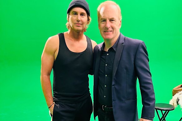 Greg Sestero (left) and Bob Odenkirk both star in the tribute retelling of The Room (2003), The Room Returns!, which Sydney audiences will get to see on August 1.