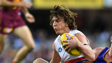 Western Bulldog Liam Picken was forced to retired on Monday due to concussion.