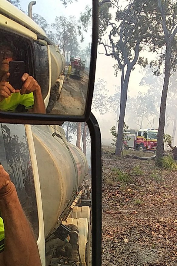 Leslie Cullen delivered 26,000 litres to the Deepwater National Park.