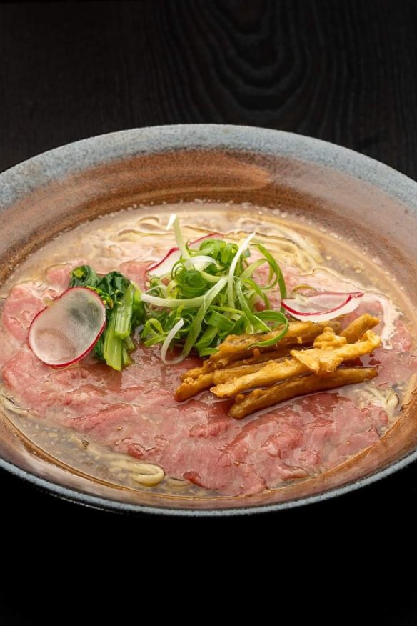Wagyu ramen.