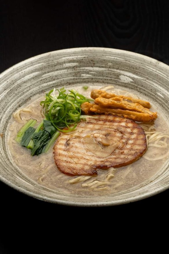 Signature pork ramen.