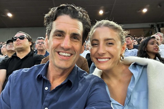 Andy Lee with Bec Harding 