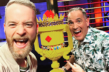 Hamish Blake and Ryan McNaught