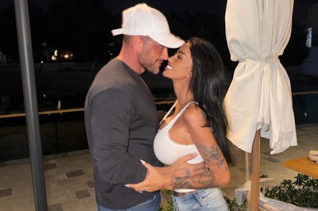Katie Price and husband Lee Andrews