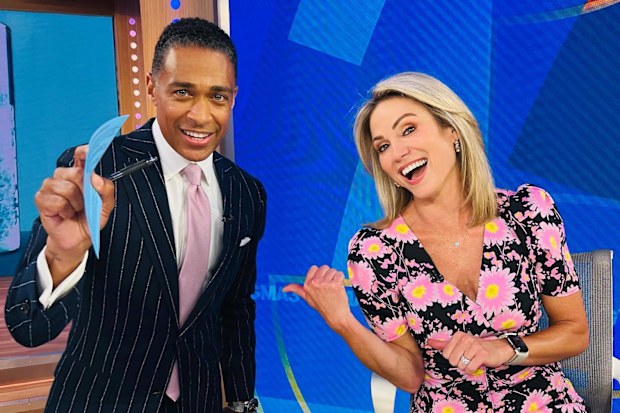 Amy Robach and T.J. Holmes