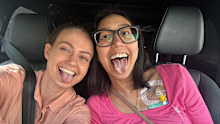 Bianca Evans and Elle Howard met while they were both battling early onset bowel cancer.