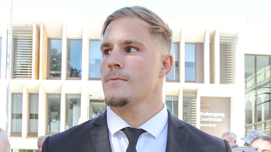 Serious accusations: Jack de Belin is charged with aggravated sexual assault in company.