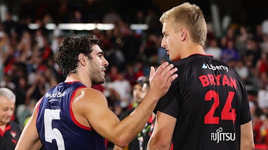 Christian Petracca and Nick Bryan.