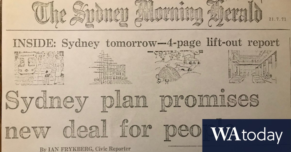 Sydney's city plan was first foray into people-focused design strategy - Vimarsana News