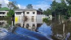 Much of Maryborough is still underwater as residents wait for flood waters to receed. 