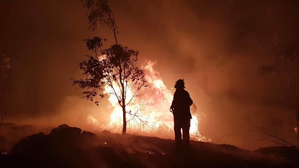 'It just exploded': Queensland firefighter reflects on September ...
