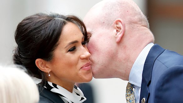 The kiss on the cheek greeting is socially unacceptable thanks to the coronavirus.