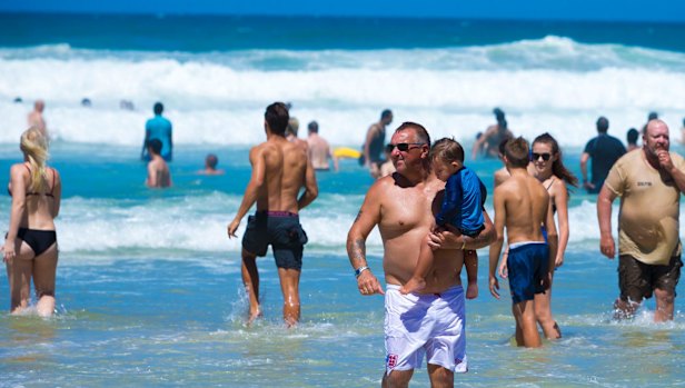 Ideal temperatures for a trip to the beach are forecast on Wednesday.