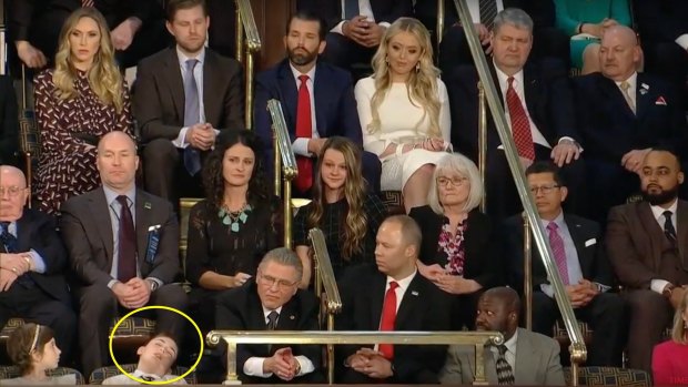 Sixth-grade student Joshua Trump earned a legion of fans online after falling asleep during the State of the Union.