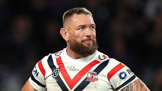 Former Roosters enforcer Jared Waerea-Hargreaves. 