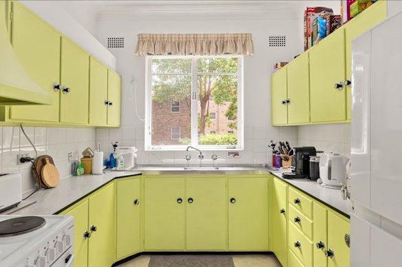 The original kitchen.