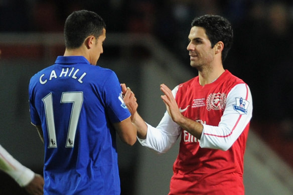 Tim Cahill’s close relationship with Mikel Arteta, now the Arsenal manager, helped set in motion Mathew Ryan’s loan switch from Brighton.