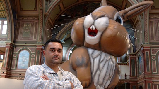 New Zealand artist Michael Parekowhai in 2006.