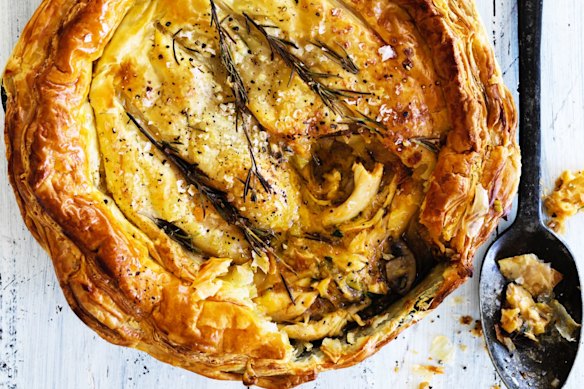 Jill Dupleix's chicken pot pie recipe.