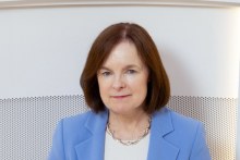 Sue Houghton is happy to make calls on her way to work, but the drive home is her time.