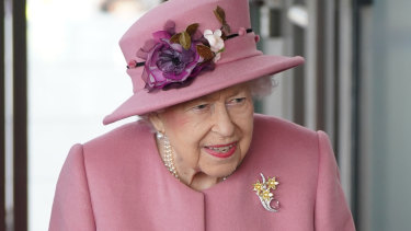 The Queen during the opening of the sixth session of the Senedd.