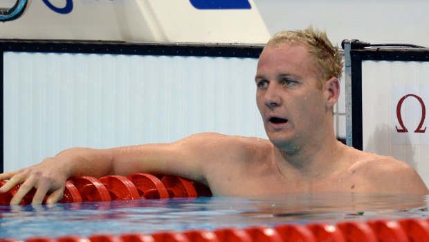 Brenton Rickard at the London 2012 Olympics. 